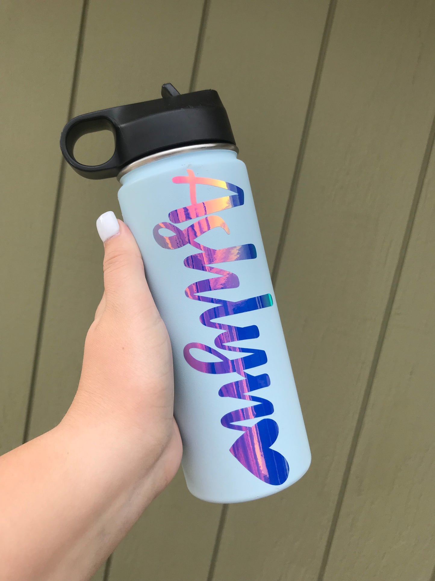 Gabi Font Galactic Vinyl 6 in Ashlyn Decal