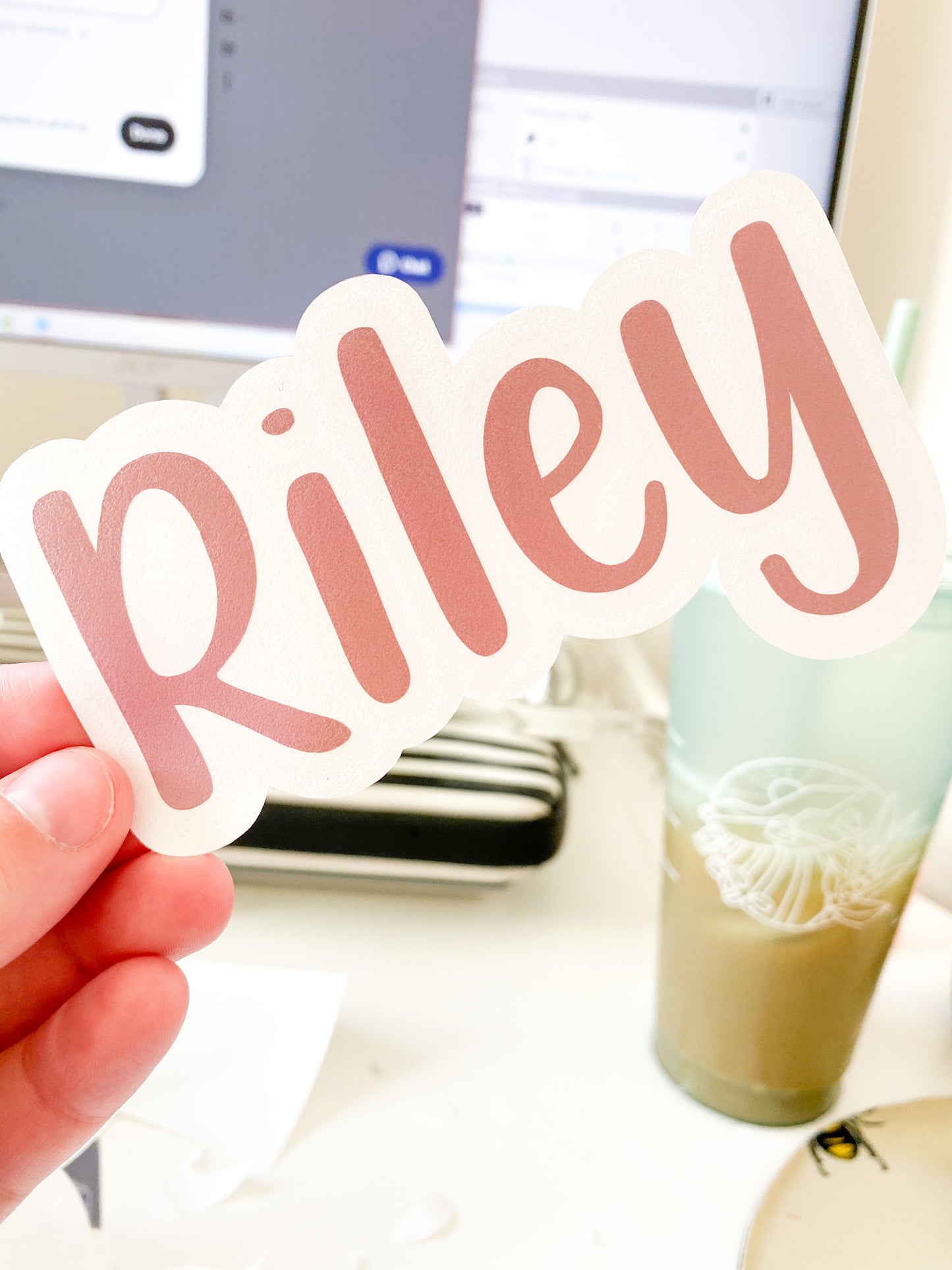 Marina Font Custom Name Decal