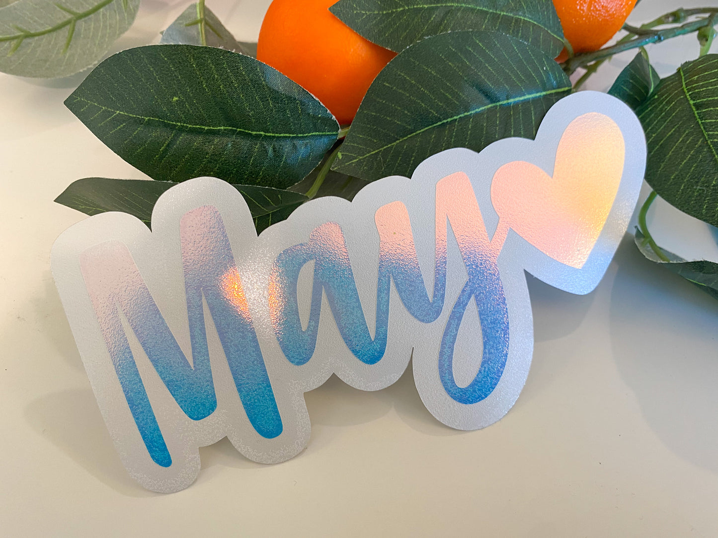 Gabi Font Custom Name Decal