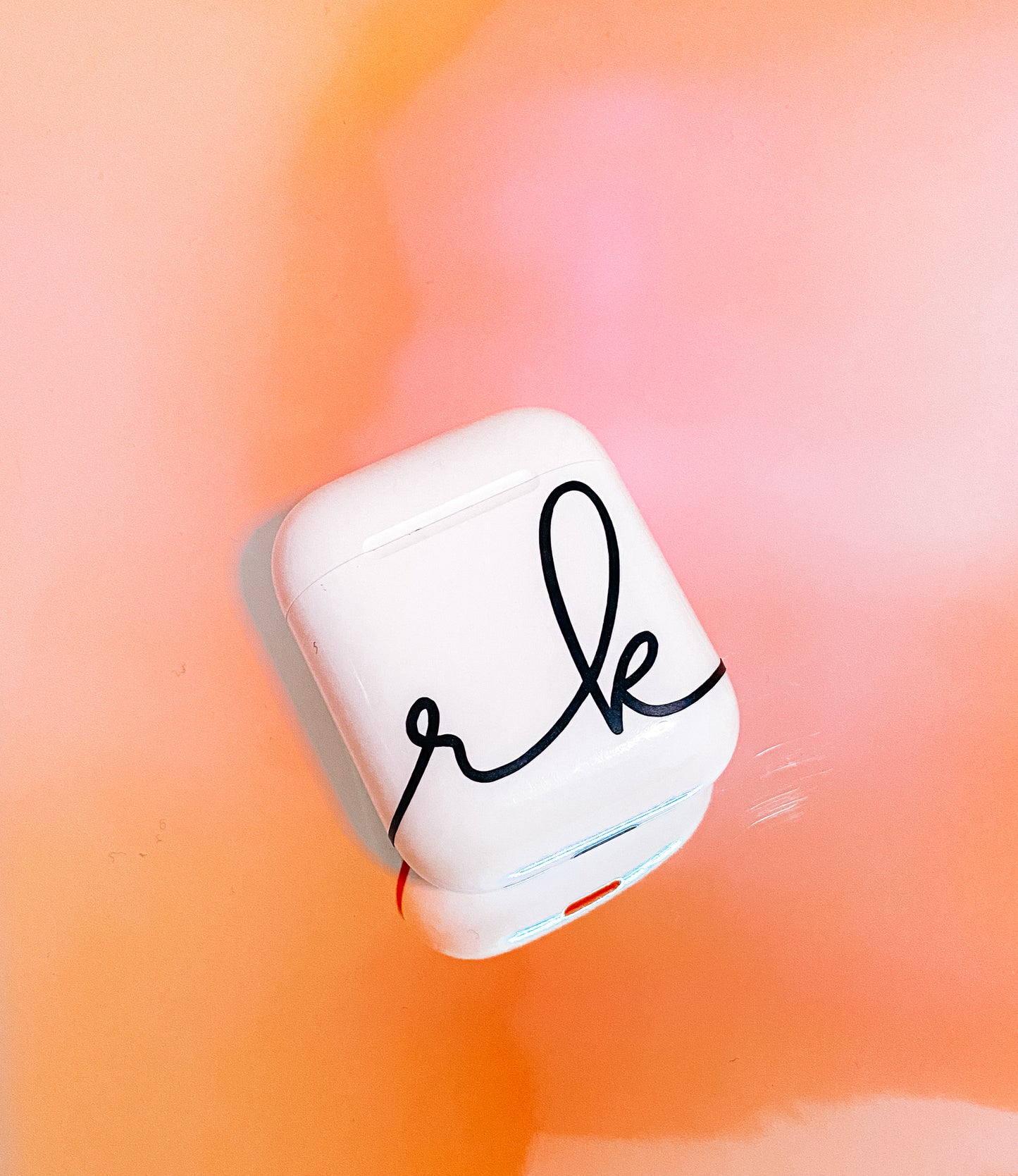 Dainty Initials Monogram Decal