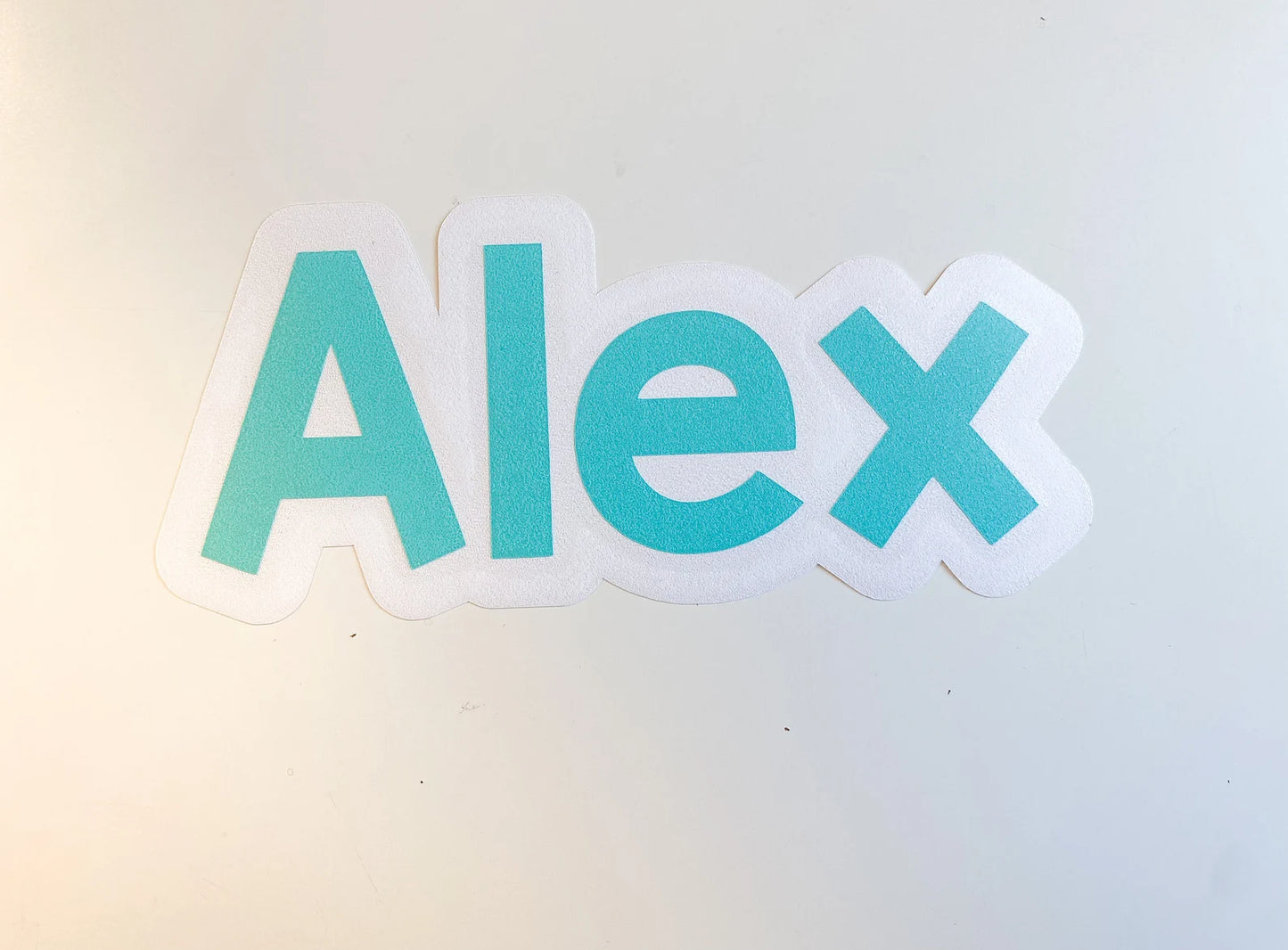 Block Font Personalized Name Vinyl Decal