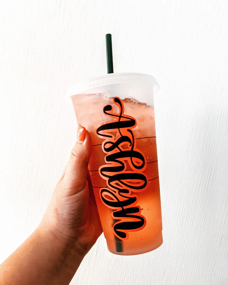 Layered Sweetly Handwritten Font Custom Name Decal
