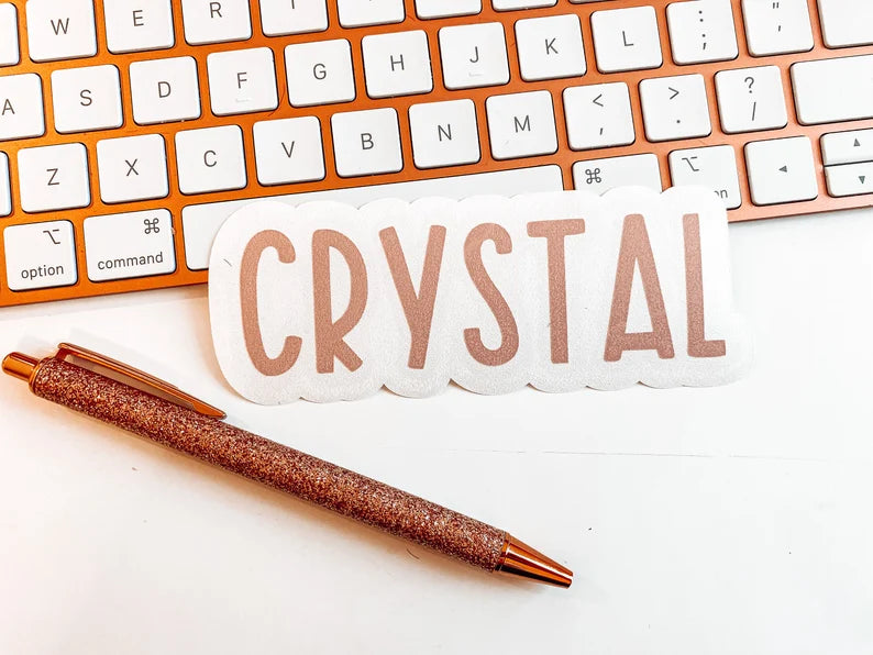 Alondra Font Custom Name Decal