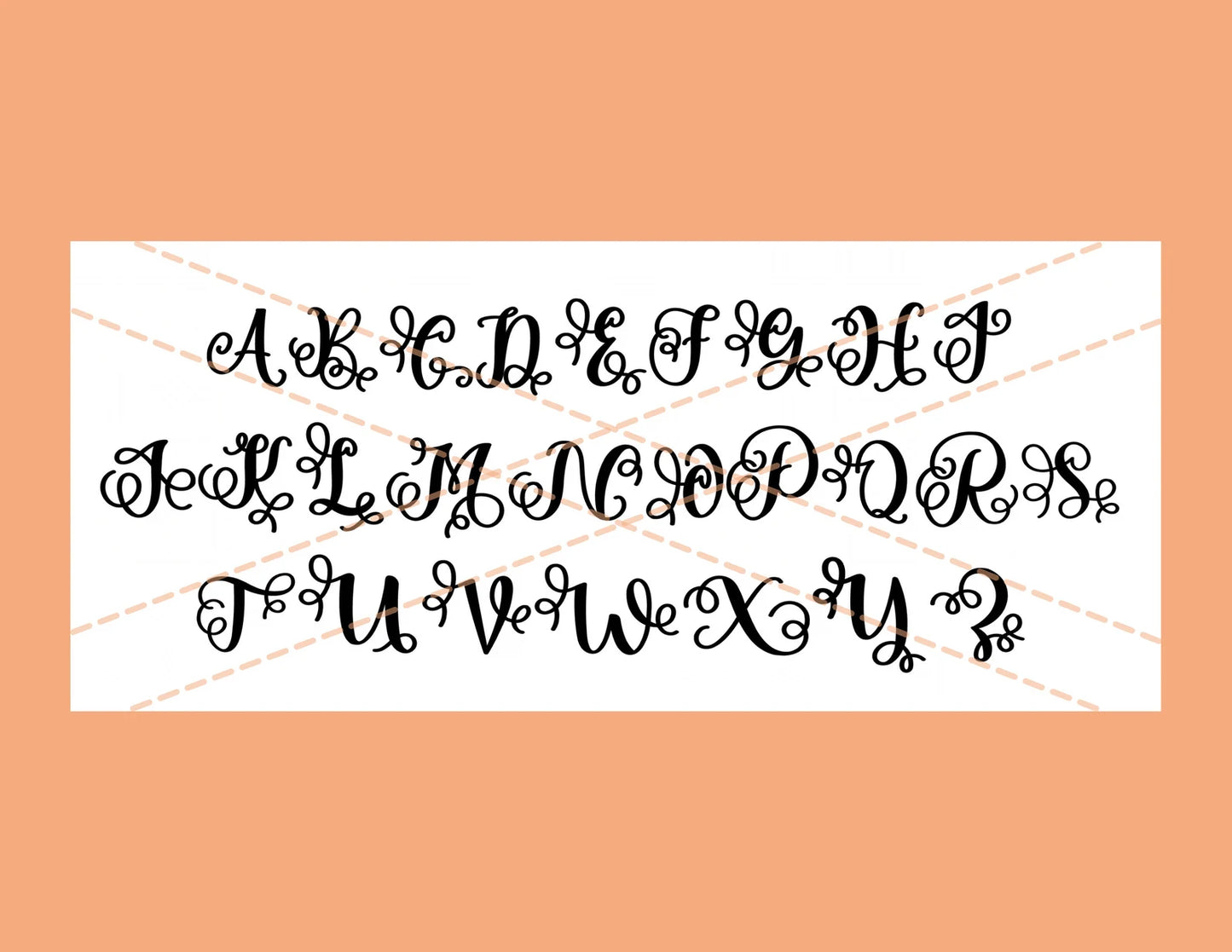 Kayla Monogram Decal