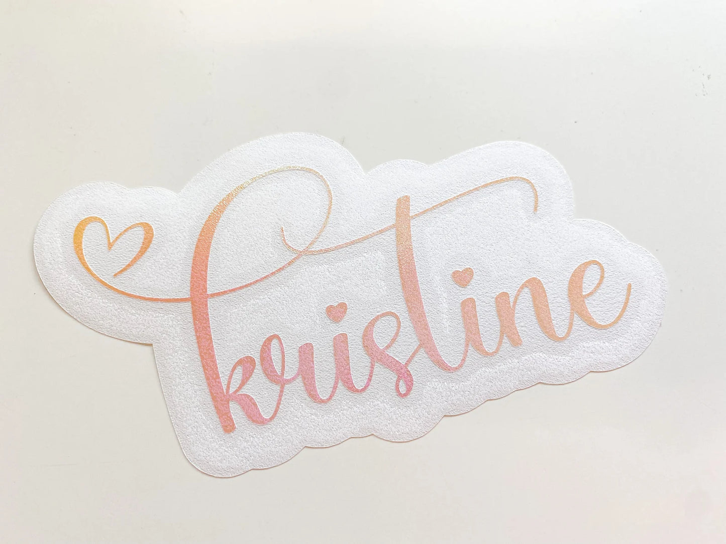 Madison Font Custom Name Decal