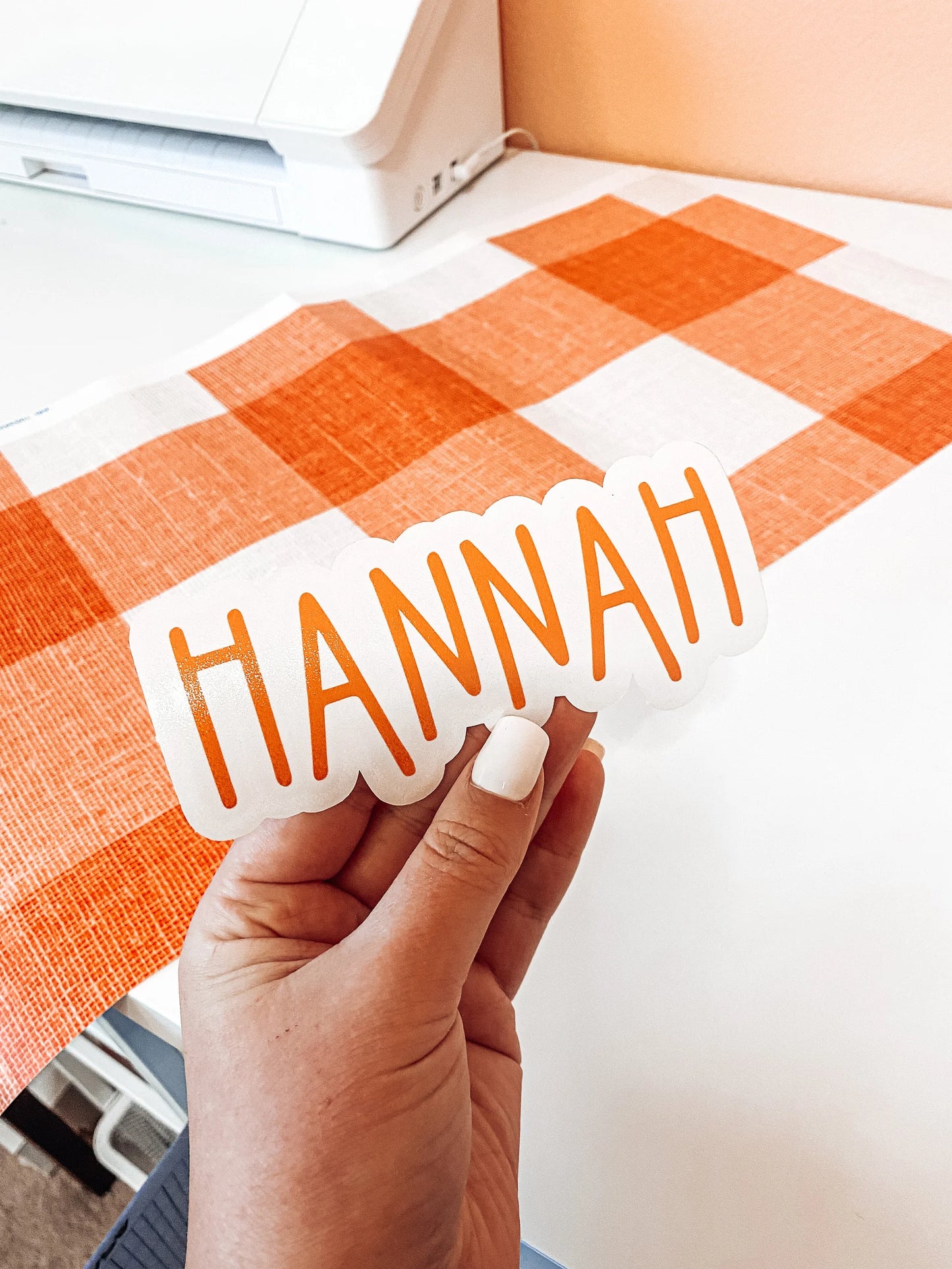 Sebastian Font Custom Name Decal
