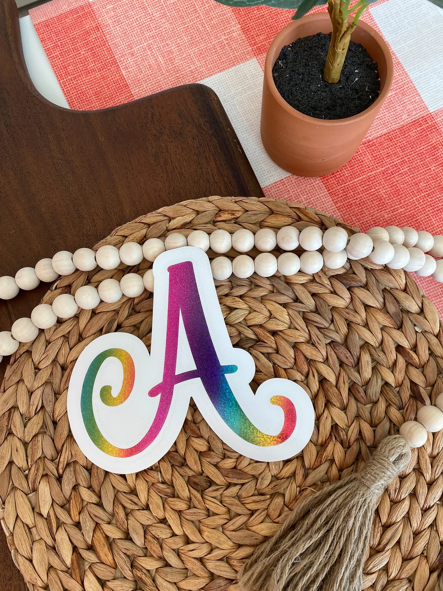 Kayla Monogram Decal
