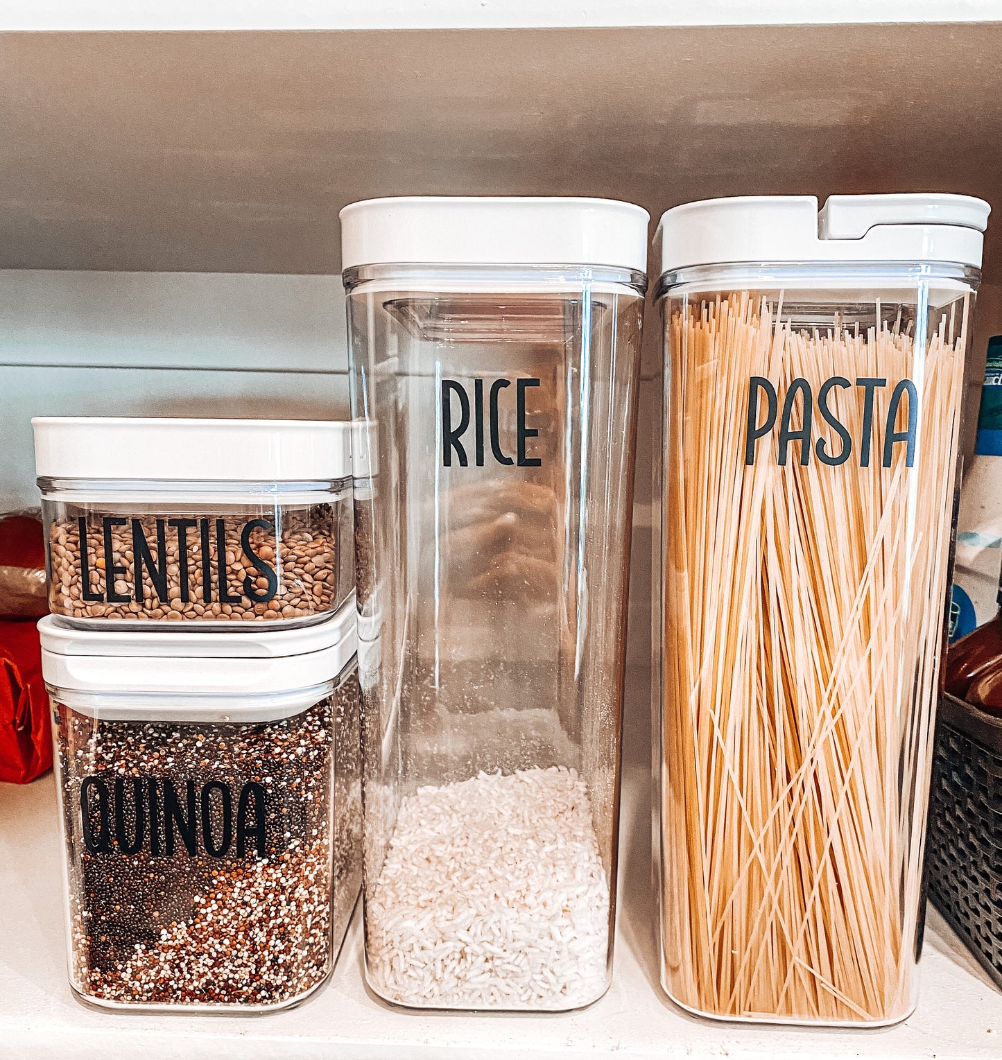 Kitchen Label Decals