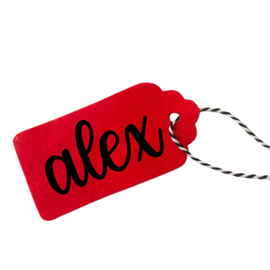 Christmas Tag Labels
