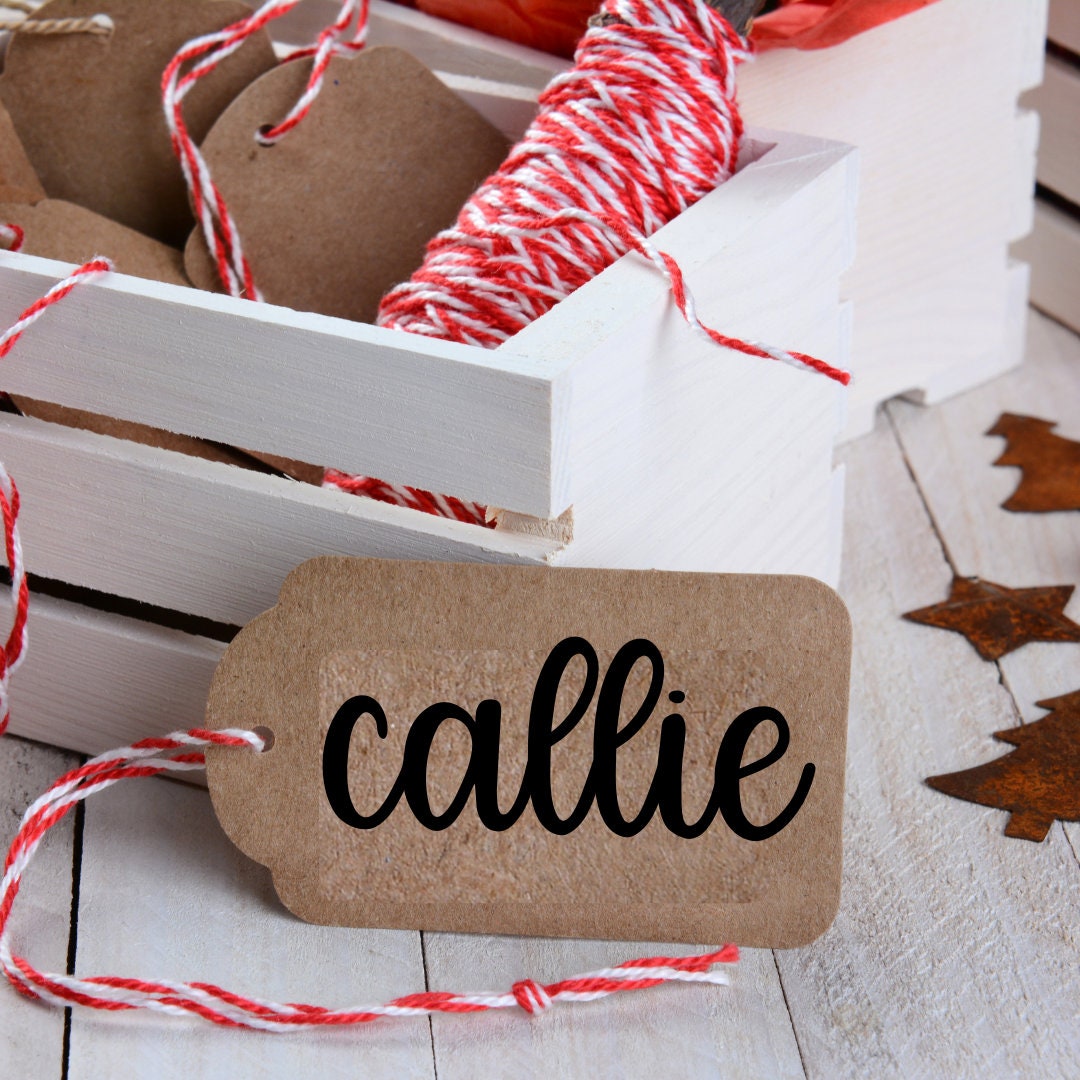 Christmas Tag Labels