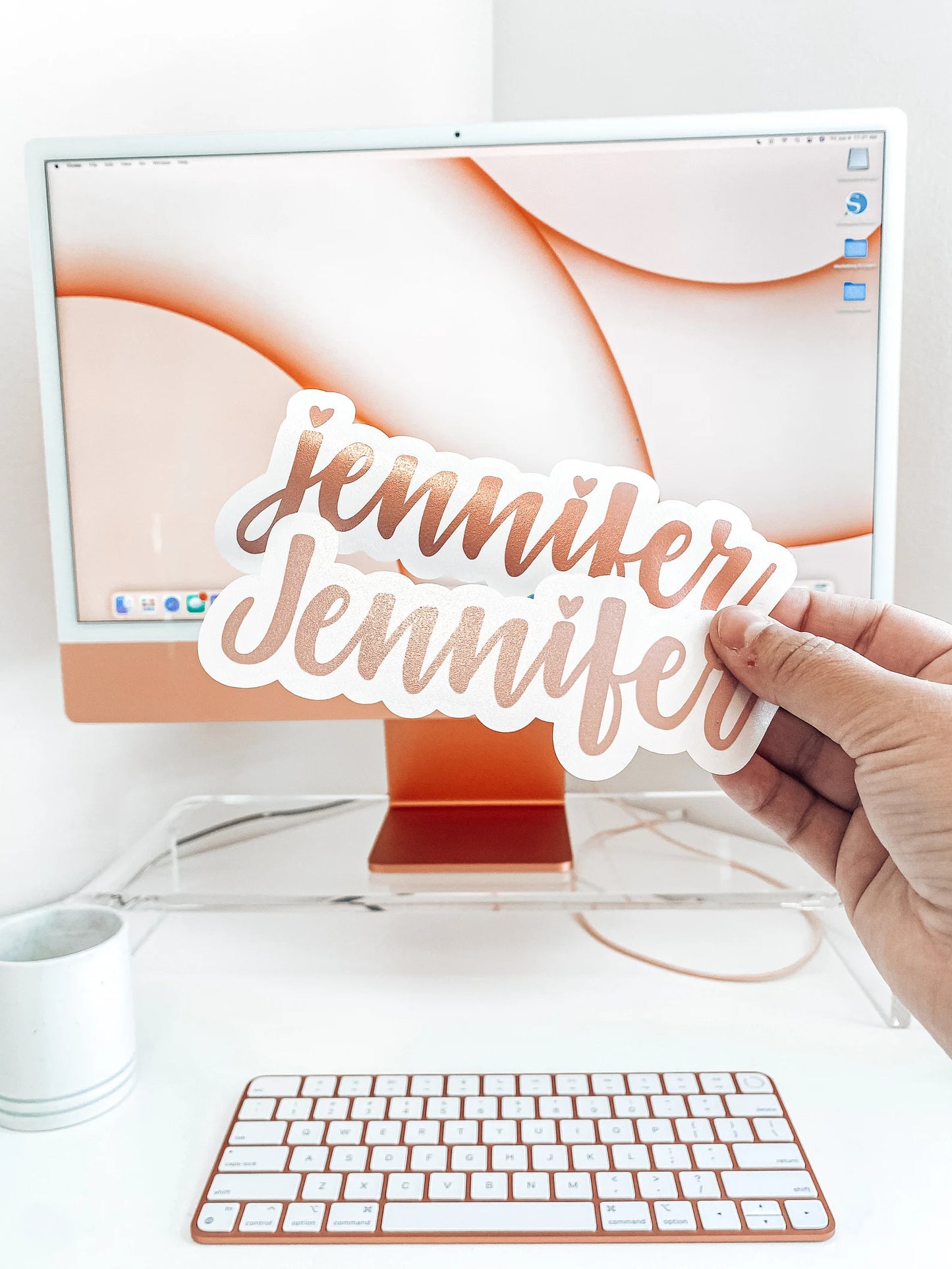 Gabi Font Custom Name Decal