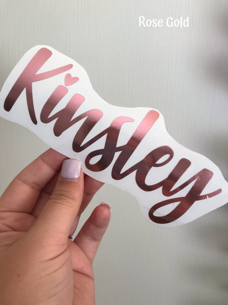 Gabi Font Custom Name Decal