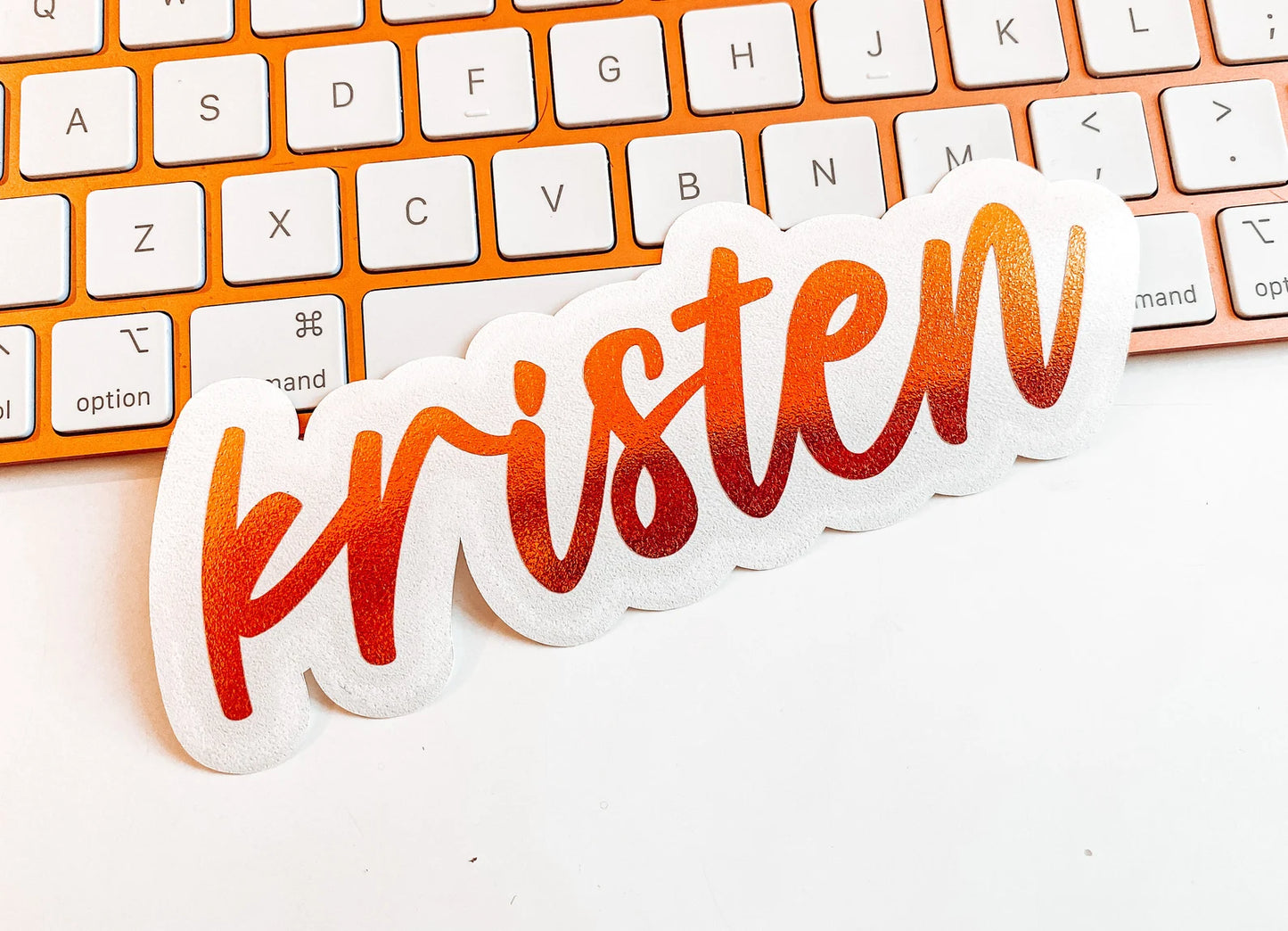 Candace Font Personalized Name Vinyl Decal