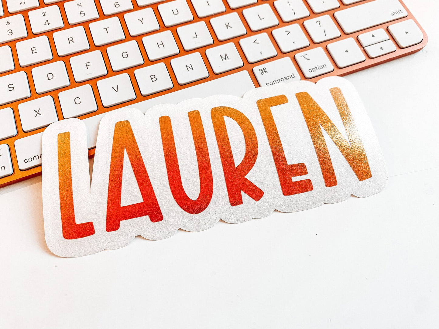 Alondra Font Custom Name Decal