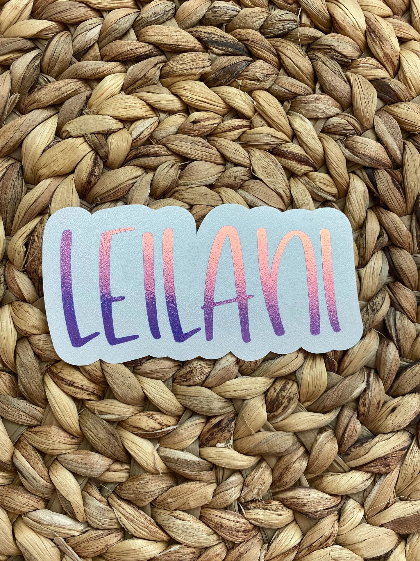 Skylar Font Custom Name Decal