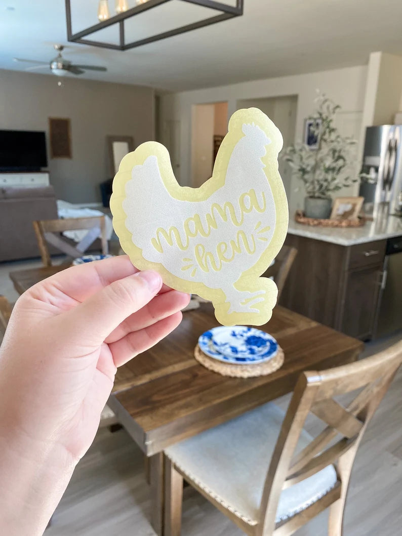 Mama Hen Decal