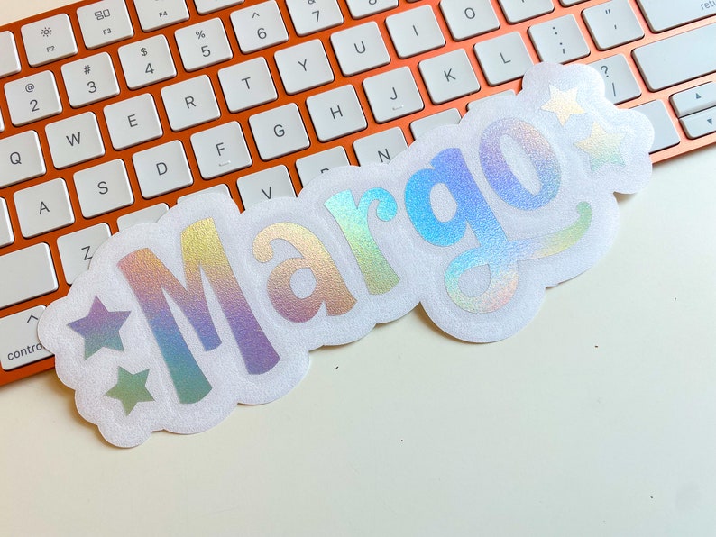 Libby Font Custom Name Decal