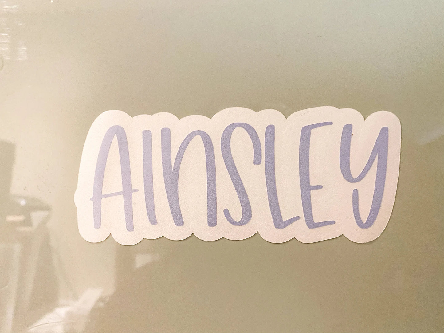Skylar Font Custom Name Decal