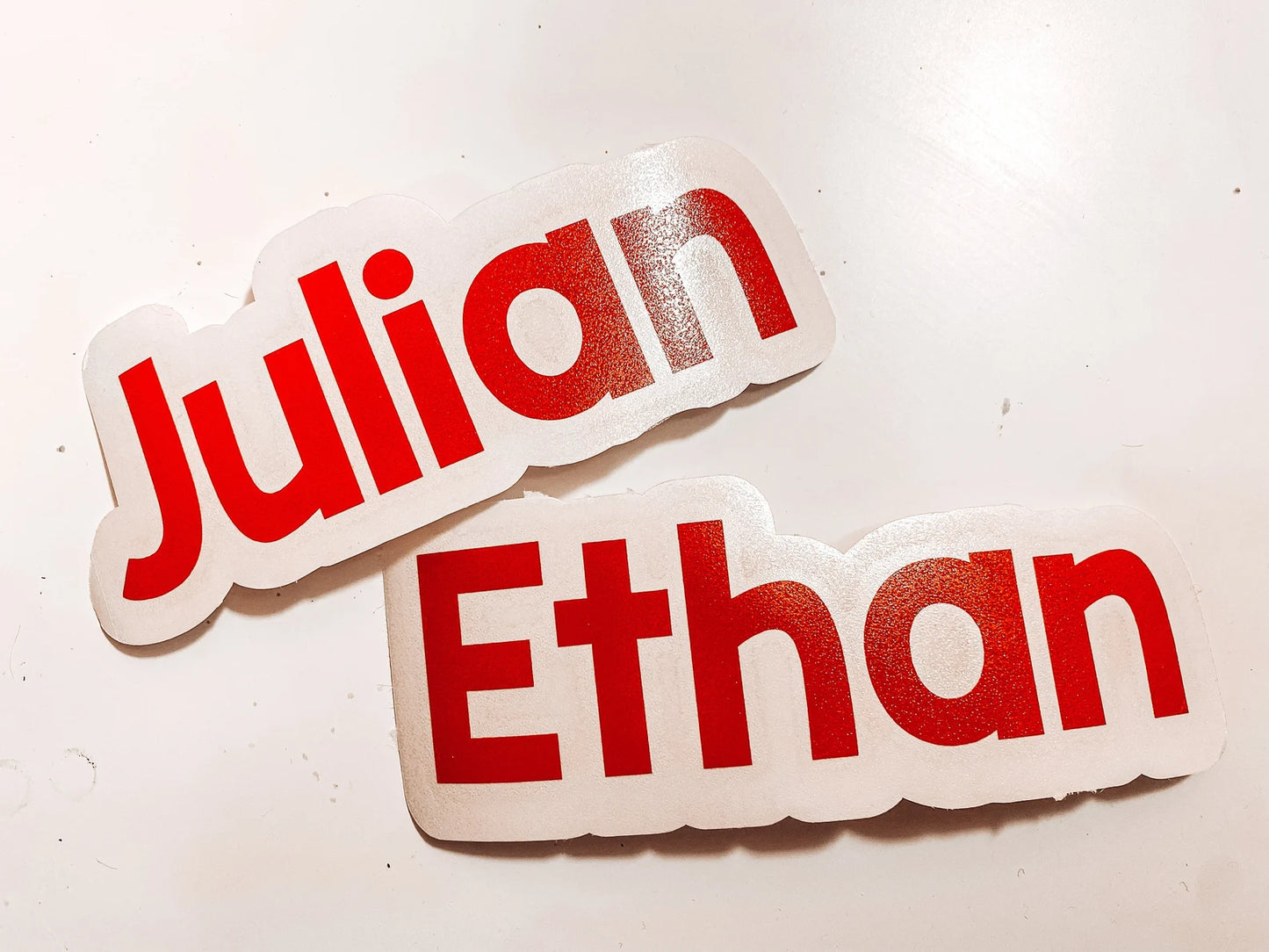 Block Font Personalized Name Vinyl Decal