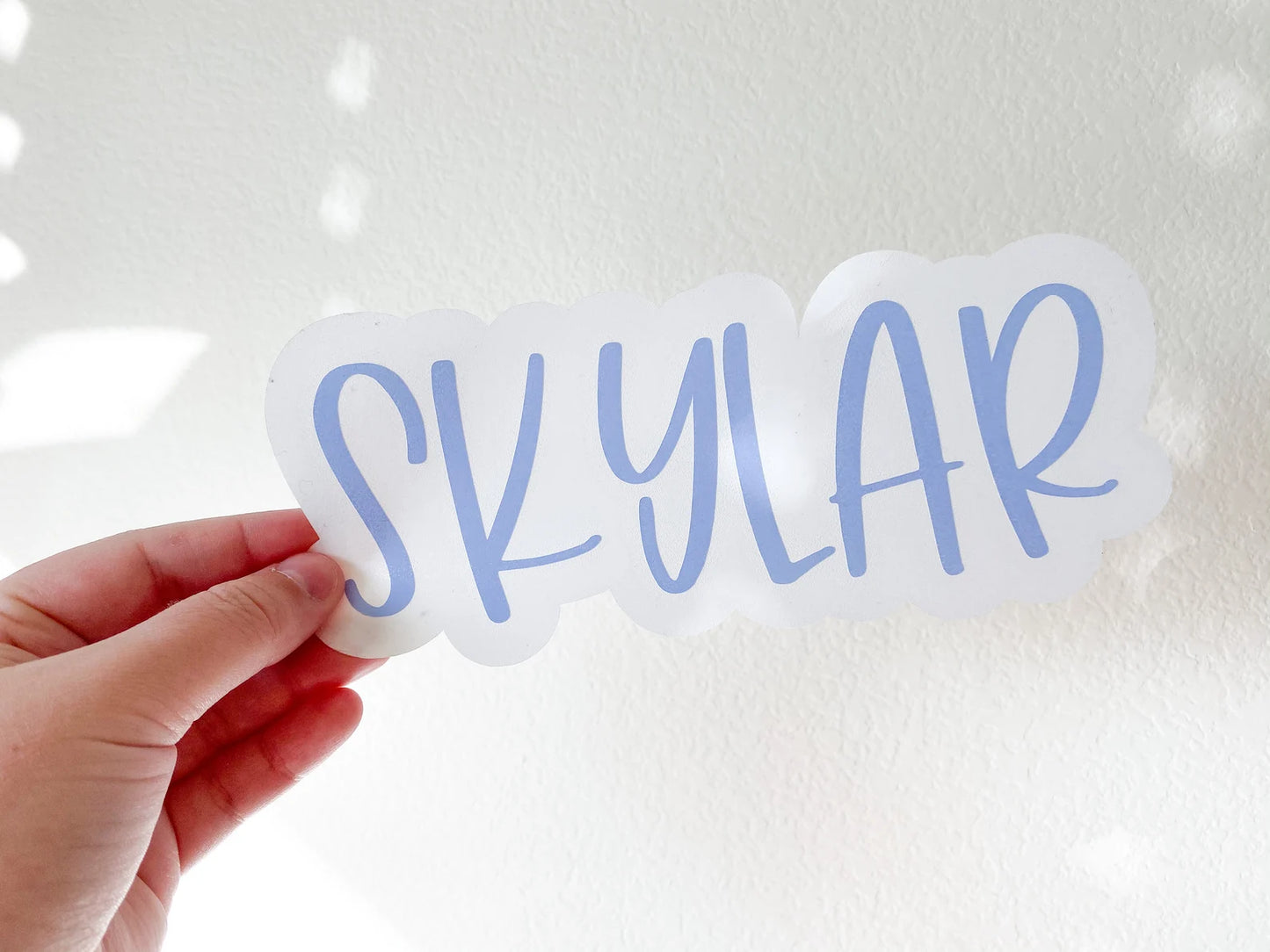 Skylar Font Custom Name Decal