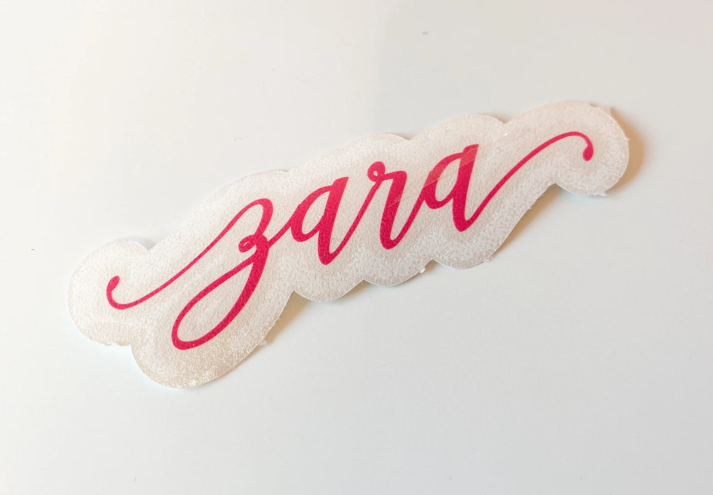 Delilah Font Personalized Name Decal