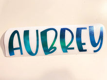 Load image into Gallery viewer, Aubrey Font Personalized Name Decal
