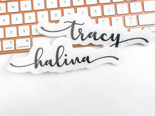 Load image into Gallery viewer, Halina Font Custom Name Decal
