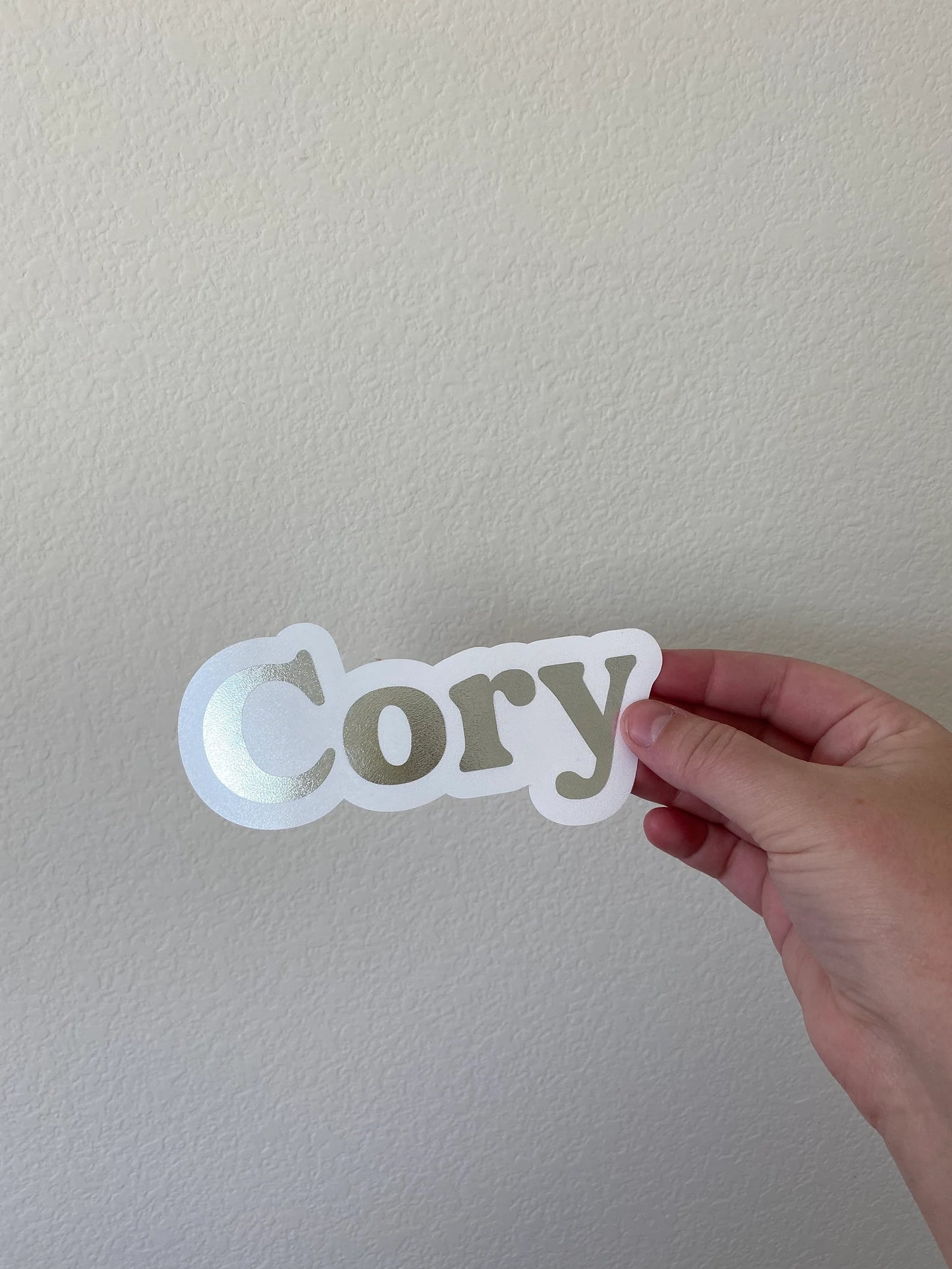 Dylan Font Personalized Name Vinyl Decal