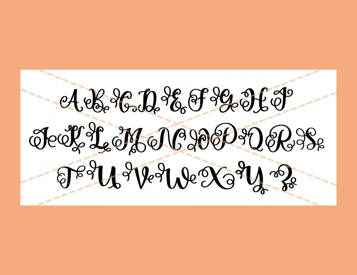 Kayla Monogram Kayla Monogram Decal – Sweetly, Ashlyn