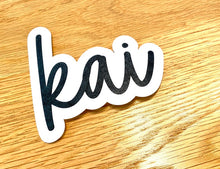 Load image into Gallery viewer, Whitley Font Custom Name Decal
