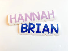 Load image into Gallery viewer, Block Font Personalized Name Vinyl Decal
