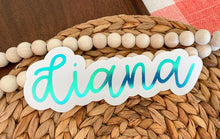 Load image into Gallery viewer, Sydney Font Custom Name Decal
