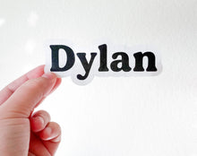 Load image into Gallery viewer, Dylan Font Personalized Name Vinyl Decal
