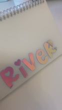 Load and play video in Gallery viewer, Quinn Font Personalized Name Vinyl Decal
