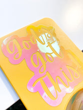 Load image into Gallery viewer, God&#39;s Got This!  Holographic Vinyl Sticker
