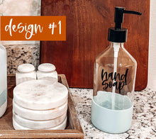 Load image into Gallery viewer, Hand Soap Bottles &amp; Decal
