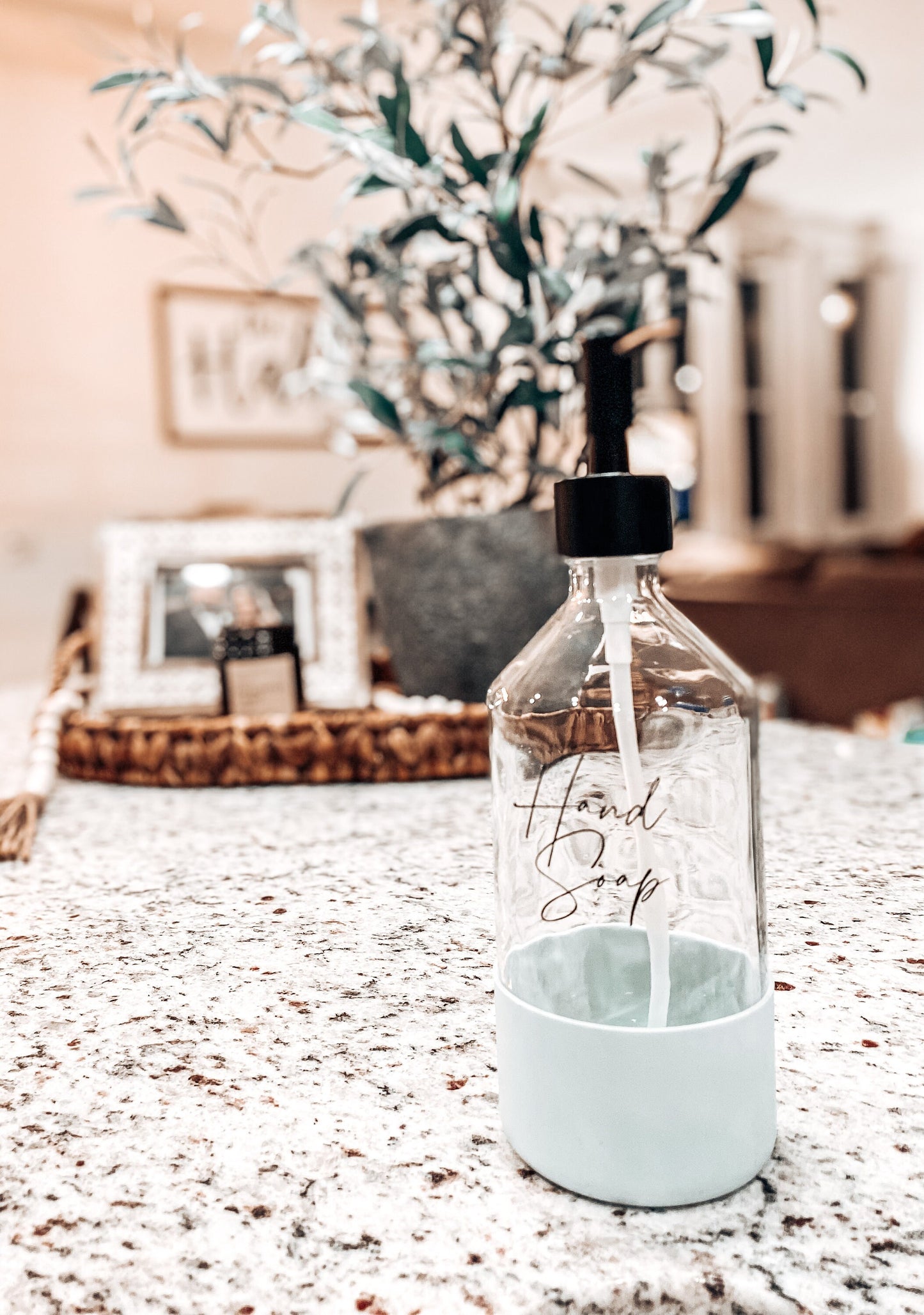 Hand Soap Bottles & Decal