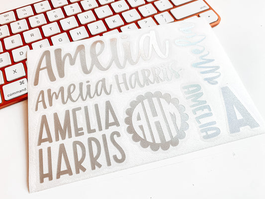 Back to School Decal Set