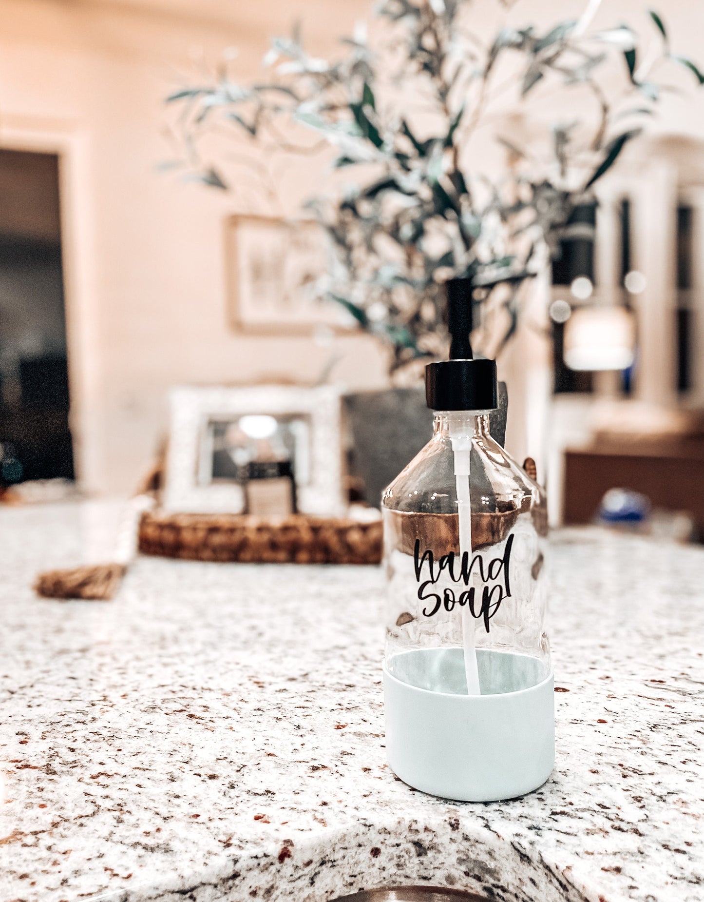 Hand Soap Bottles & Decal