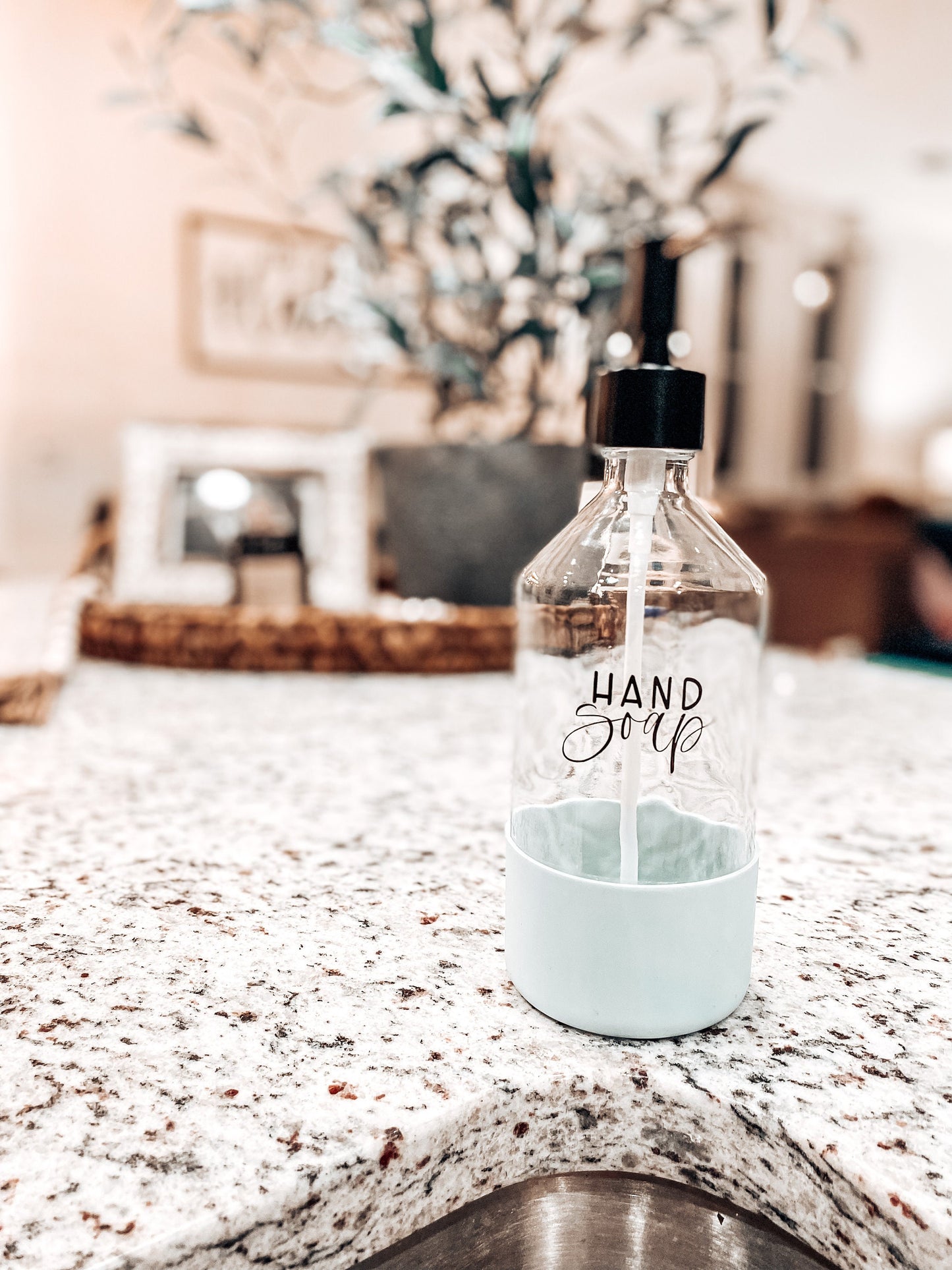 Hand Soap Bottles & Decal