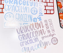 Load image into Gallery viewer, Back to School Decal Set
