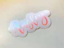 Load image into Gallery viewer, Emerald Font Custom Name Decal
