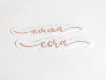 Load image into Gallery viewer, Halina Font Custom Name Decal
