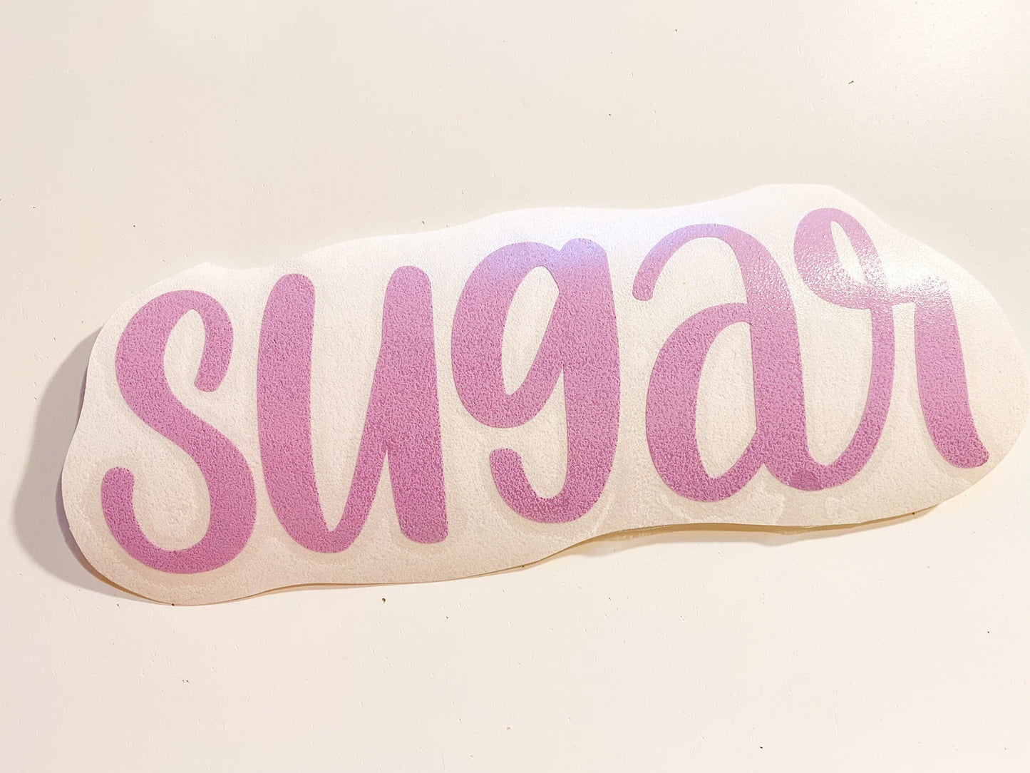 Sugar Font Font Custom Name Decal