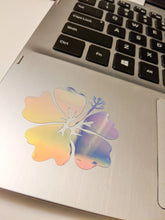 Load image into Gallery viewer, 2 Pack of Vinyl Hibiscus Decal Sticker

